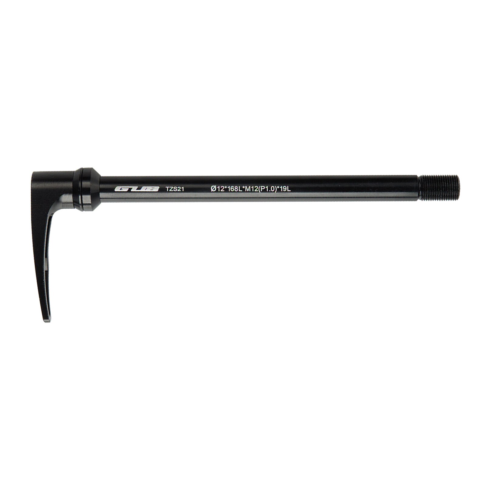 Bicycle Thru Axle Bike Quick Release Mountain Bike Hubs Tube Shaft Skewers Rear Axle 12x142 12x148 M12 P1.75 P1.5 P1.0 Axle: 168L P1.0 19L Handle