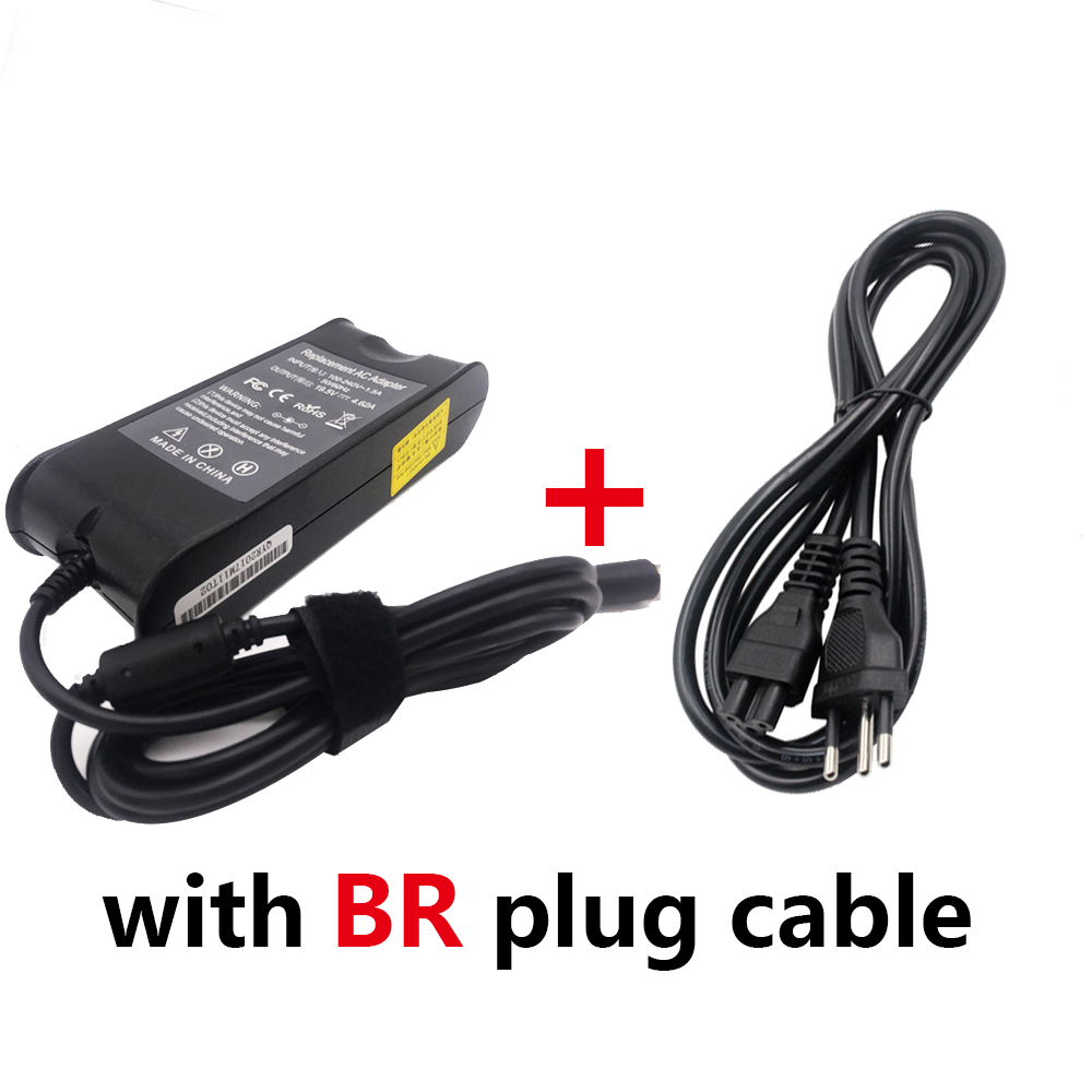 19,5 V 4,62 A 90 W 7,4 * 5,0 mm Laptop-Adapter für Dell E4300 E5410 E6320 E6400 E6430 3521 Inspiron N5110 Netzteil Ladegerät: Black