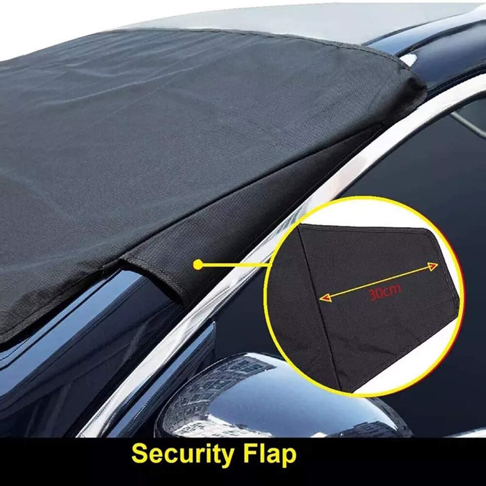 Car Windshield Snow Cover Winter Automobile Protective Covers Frost-Proof Car Front Windscreen Covers Car Shield Sun Shade