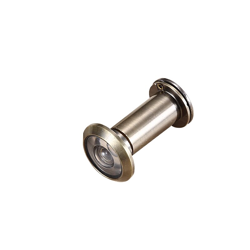 200 Graden Verstelbare Deur Eye Spy Home Security Deur Kijker Anti-Diefstal Deur Kijkgaatje Deur Hardware: Bruin