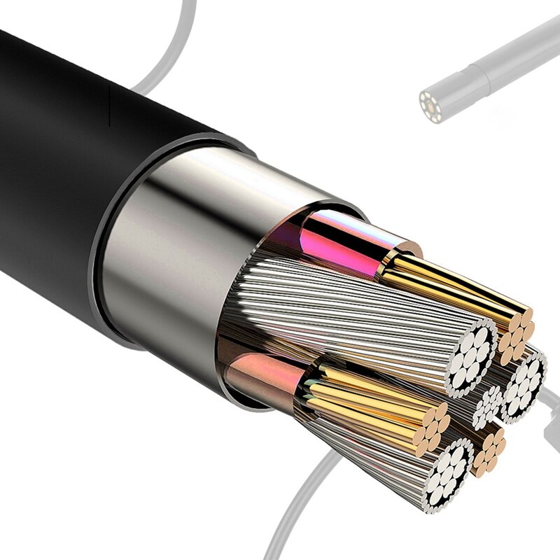 Industrial Pipeline Fuel Tank Waterway Auto Repair Inspection 8Mm Endoscope Camera Pipeline Inspection