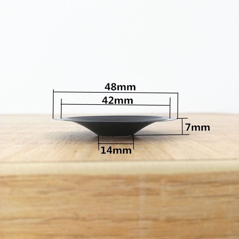 10 Pieces 2 Inch Speaker Paper Plastic Cone 48mm Diameter 14mm Core Height: 7mm Height Speaker Cone DIY Repair Parts
