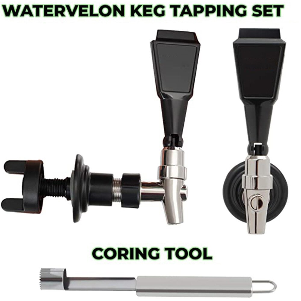 Zestaw robić kranu arbuza dozownik napoju owocowego zestaw robić gwintowania beczki Coring narzędzie sok DIY wtyczka kran piwa na imprezę robić napojów koktajle narzędzie