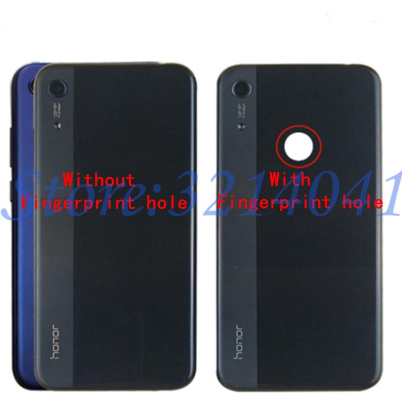 6.09 "Voor Huawei Honor 8A/8A Pro JAT-LX1 JAT-L41 JAT-LX3 Back Battery Cover Deur Behuizing Case Rear Onderdelen met Zijknoppen