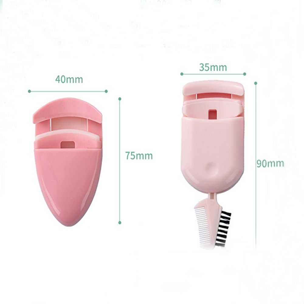 Mini recourbe-cils rose Portable, Clip pour recourber les faux cils, Extension, cosmétique, beauté, outils de maquillage, accessoires