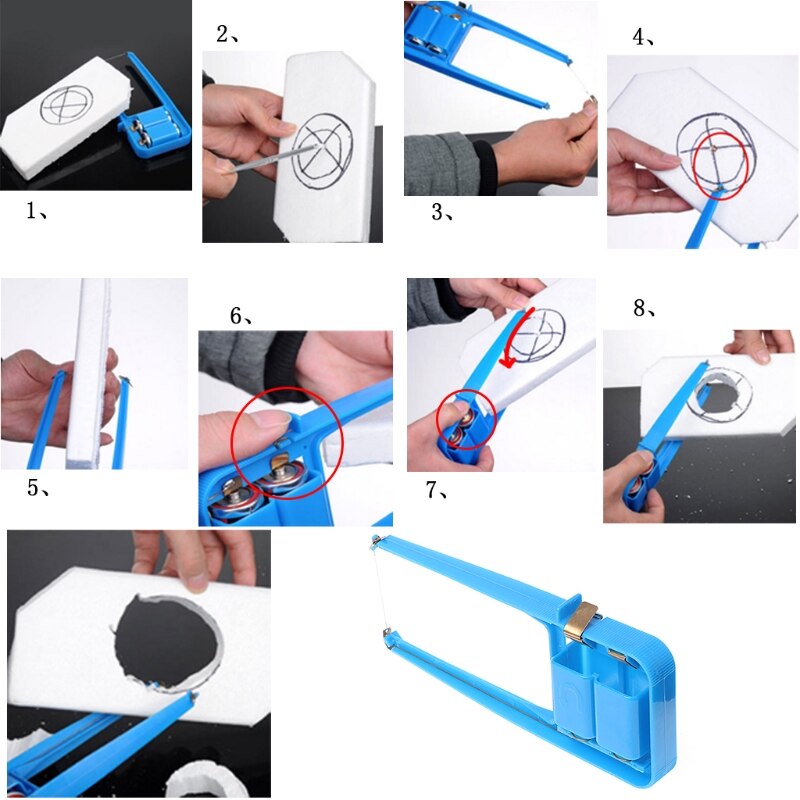 Foam Styrofoam Cutter Cutting Machine With Spare Wire Craft Tool