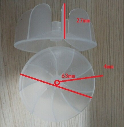 4mm otwór biały suszarka robić włosów śmigło wentylatora H27mm średnica 62mm ind turbiny fryzjer salon wspólnym przepływu