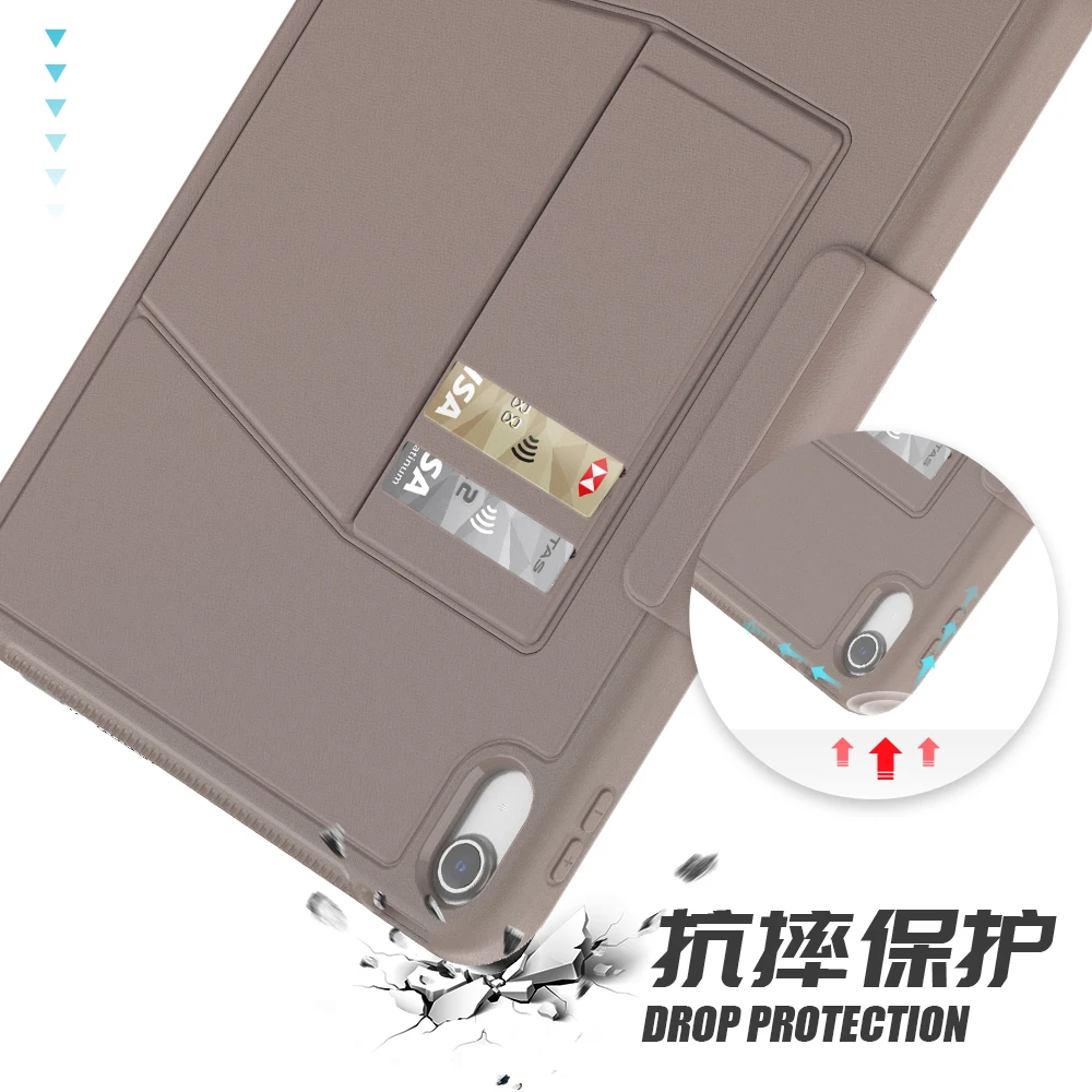 Funda para iPad 11th(A16)10th Generation 7/8/9th 10,2 mini6 7 Air 4 5 Pro 11 13 Funda de cuero para tableta a prueba de golpes Funda para niños