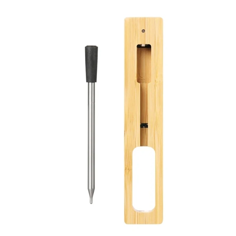 termómetro inalámbrico para carne y alimentos, herramienta de cocina para horno, parrilla, barbacoa, bistec, Bluetooth, medidor de temperatura, accesorios para barbacoa: Default Title