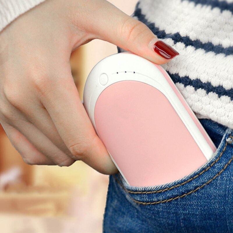Mini scaldamani elettrico portatile per bambini potenza di ricarica USB inverno caldo ricaricabile multifunzione attività duratura