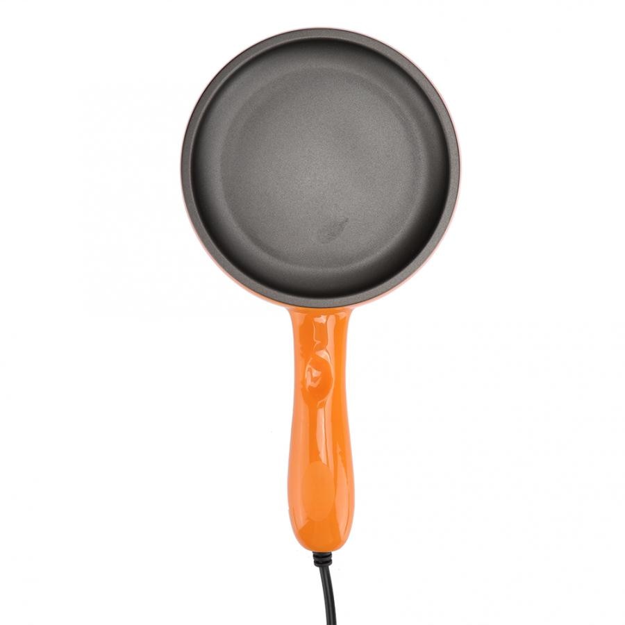 Electric Frying Pan Mini Electric Non-Stick Frying Pan for make fried steak baked pancake steamed egg fried egg Crepe