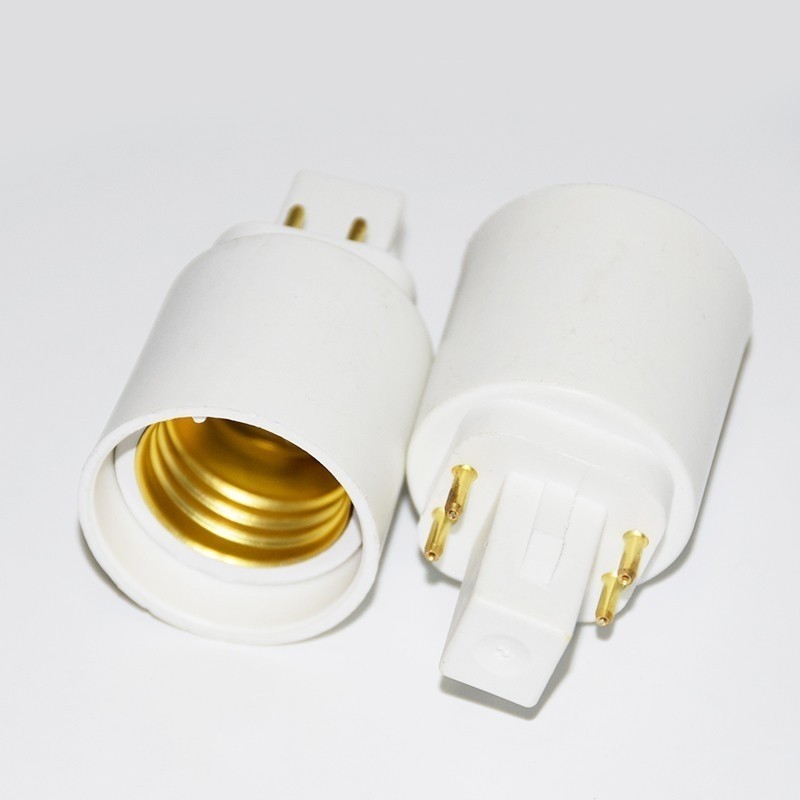 G24 Naar E27 Adapter G24q 4pin Naar E27 E26 Lamp Lamp Lamp Adapter Converter Houder Lampvoet Converter