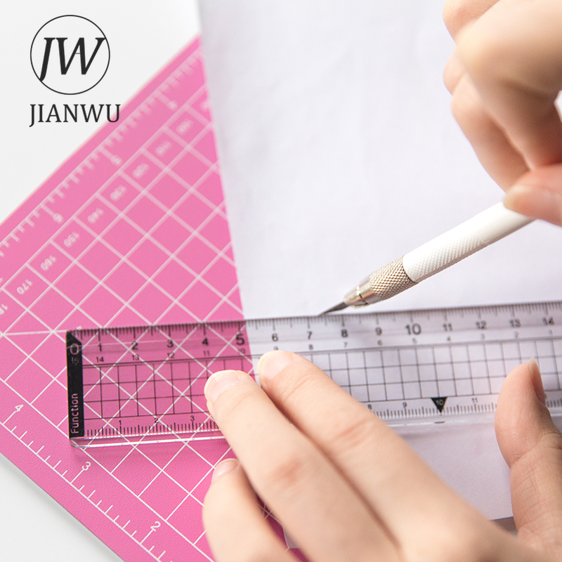 JIANWU Manual model Cutting pad DIY multipurpose engraving Edition paper cutting rail Cutting tool