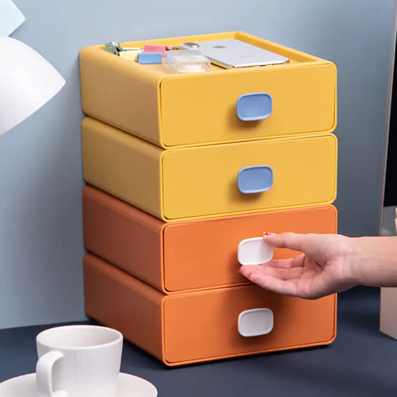 Schublade Kosmetik Parfüm Haar Zubehör Briefpapier Schmuck machen-hoch Gestell Lagerung Haushalt Kunststoff Schreibtisch Gittergewebe Organizer Kasten