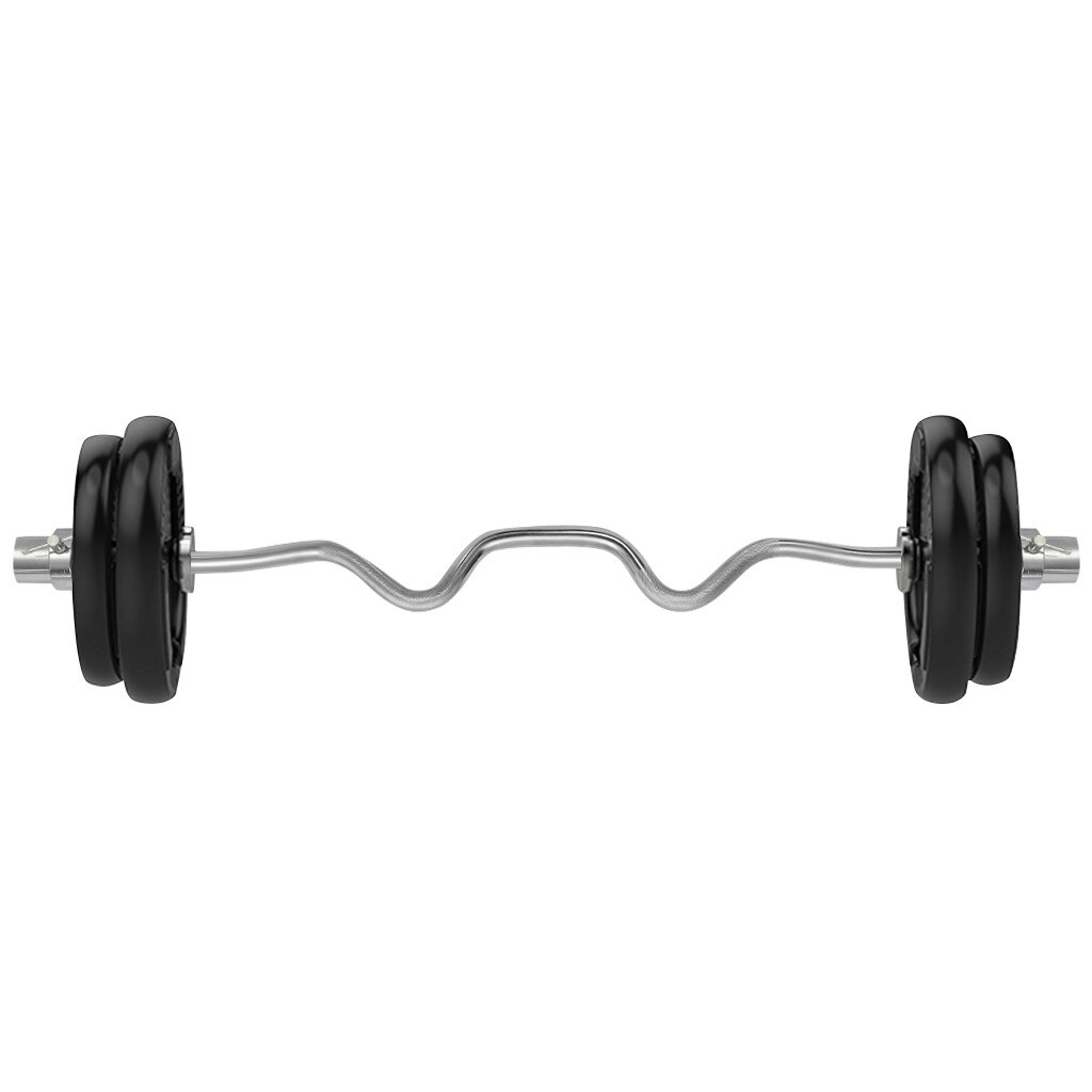 1.2m gymnastique maison Fitness droite courbe barre d'haltères 25/50 Mm solide Standard barre d'haltères haltères de levage de poids barre d'haltères