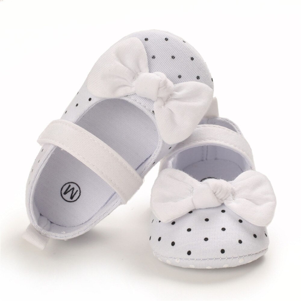 Chaussures en tissu de coton pour bébés filles de 0 à 12 mois, sandales plates à semelle souple avec nœud papillon, grises/roses/roses/blanches