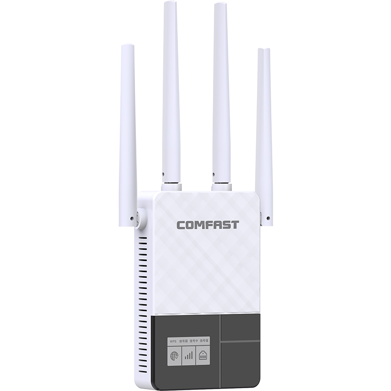 Comfast CF-WR760AC 1200Mbps Smart Oled-scherm Wifi Repeater Dual Band 2.4G &amp; 5G Draadloze Extender Signaal Wifi bereik Versterker: Default Title