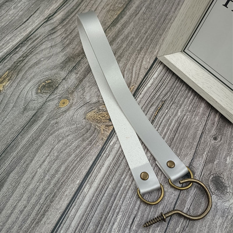 Porte-rideau en cuir, accessoires de salle, Clip, sangle en corde de coton, boucle, décoration de la maison: 8