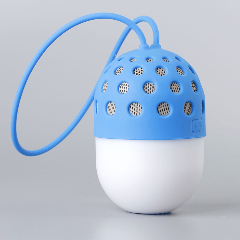1 st Draadloze Bluetooth Speaker voor Outdoor Reizen Blauw IPX5 Waterdichte Draagbare 3 w Speakers 4-Uur speeltijd
