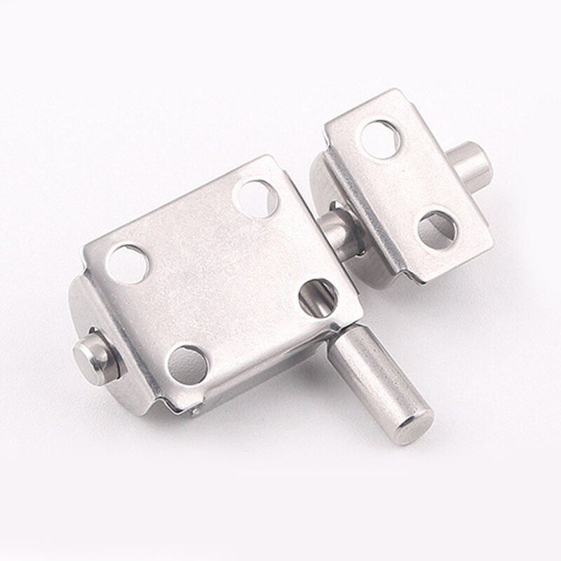 Stainless Steel Sliding Hasp Latches Door Chain Locks Bathroom Door Window Cabinet Fitting Slide Bolt Latch Security Tools K802