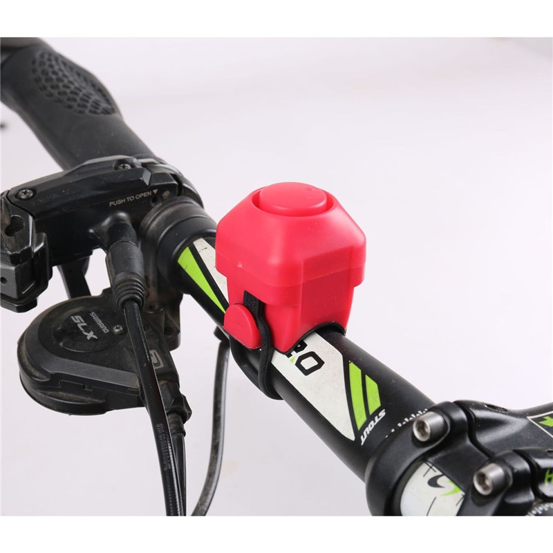 130db holdbar cykel klokke advarsel sikkerhed cykel styr metal ring klokke mini elektrisk horn håndtag bar alarm cykling tilbehør