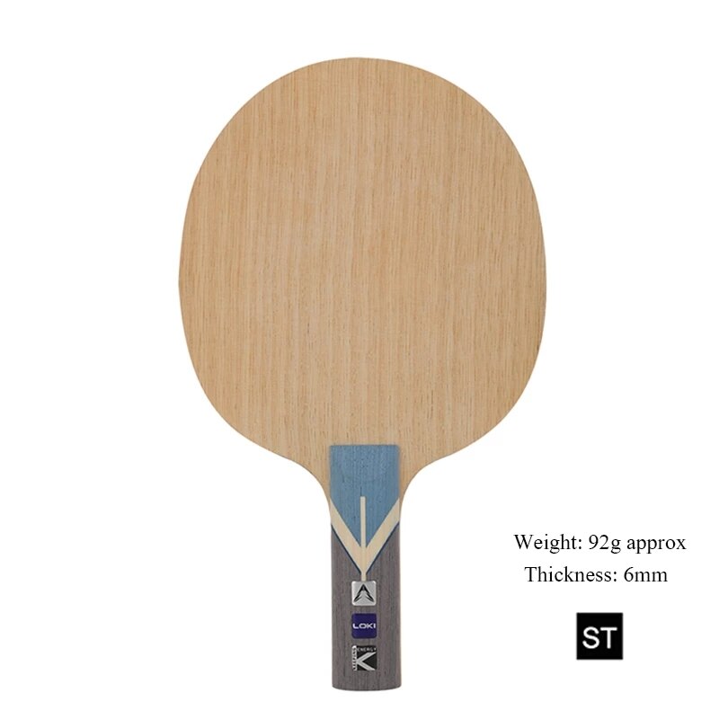 LOKI Arthur K5 Inner ALC Table Tennis Blade Aryl Carbon Ping Pong Paddle 7 Ply Table Tennis Racket for Fast Attack with Arc