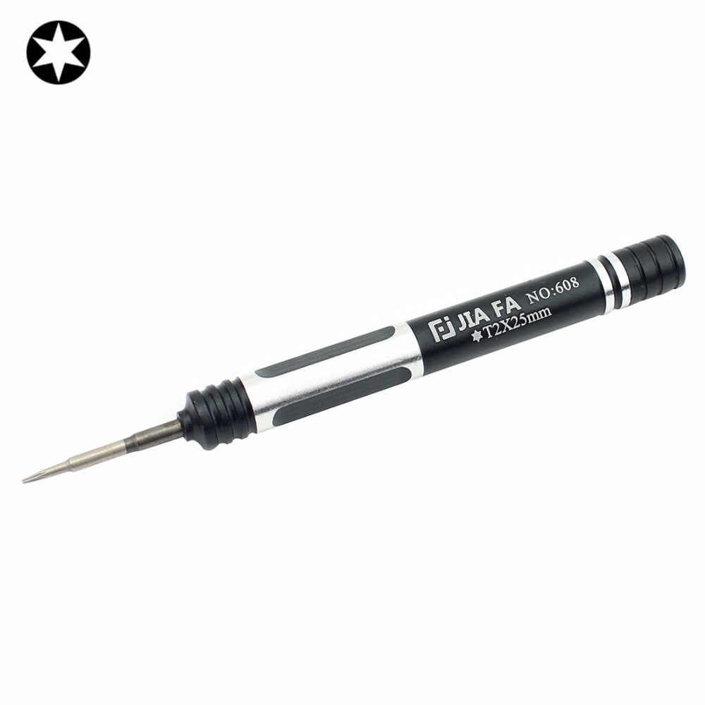 Jiafa jf -608-t2 torx  t2 för mobiltelefon reparation skruvmejsel