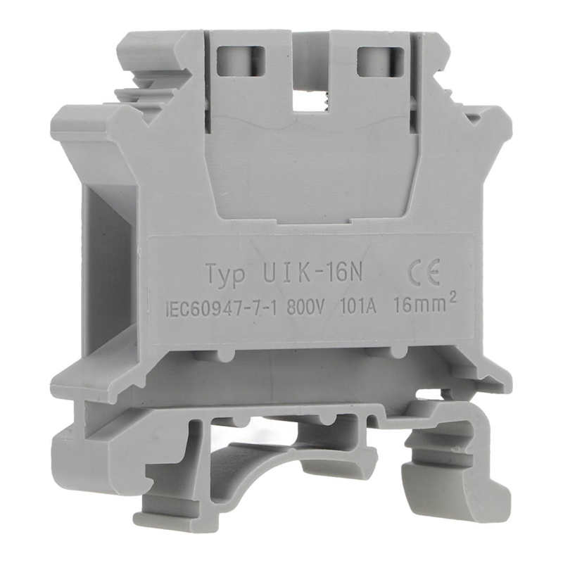 Terminal Block Din Rail Terminal Blocks Die Casting for Home for Factory for Electrical Connection