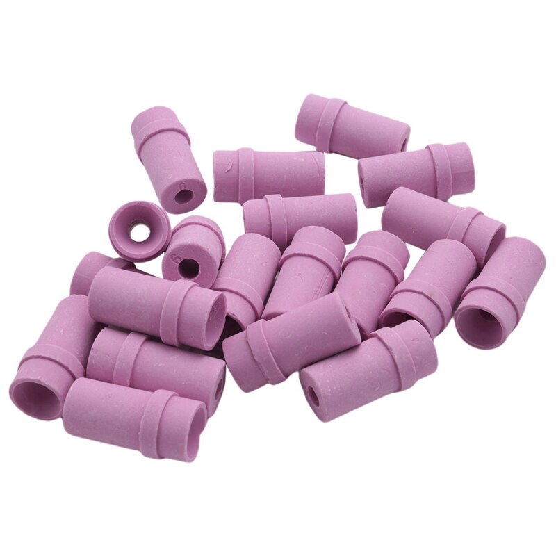 20 Pcs Ceramic Sandblaster Nozzle Air Siphon Sand Blasting Tools Sandblasting Parts Ceramic Nozzle(6mm): Default Title