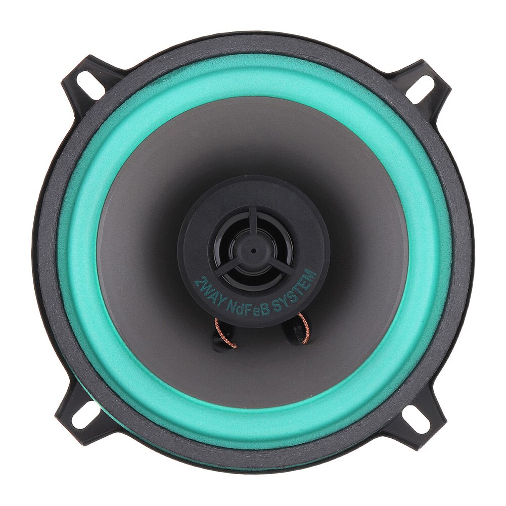 5 pulgadas 2 HiFi para coche altavoz Coaxial VO-502 100W 4 ohmios Universal del coche Puerta de Audio de coche altavoz 130x130mm