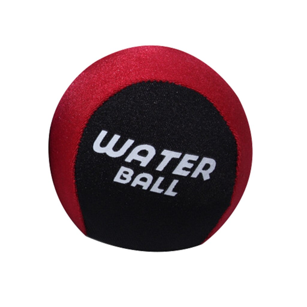 Water Bouncing Popular Sports Ball Interactive Ball Drifting Ball Sea bouncing ball has strong jumping ability#40: Red