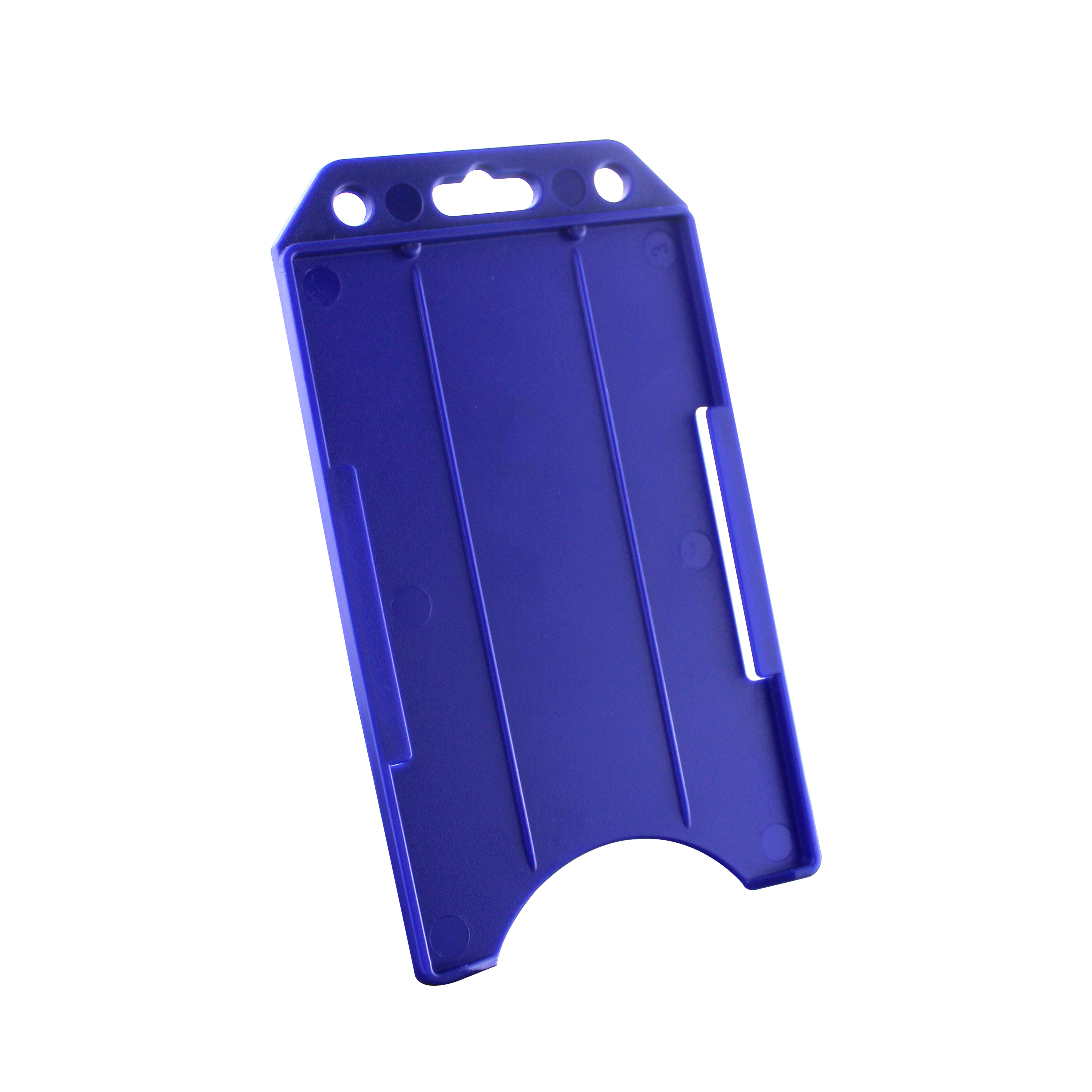 Bestom 2pcs Vertical ID Card Case Bus Pass Cover Single-sided Card Protector School Card Holder Office Supplies: 1840-8162(2PCS)