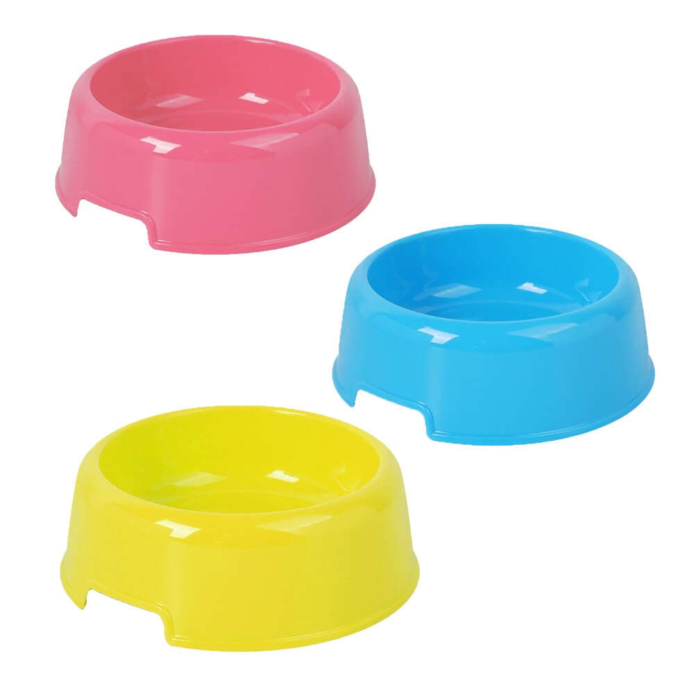 Draagbare voerbak voor honden, voerbak voor puppy's, voerbak voor langzaam eten, voerbak voor katten, hondenbenodigdheden van plastic