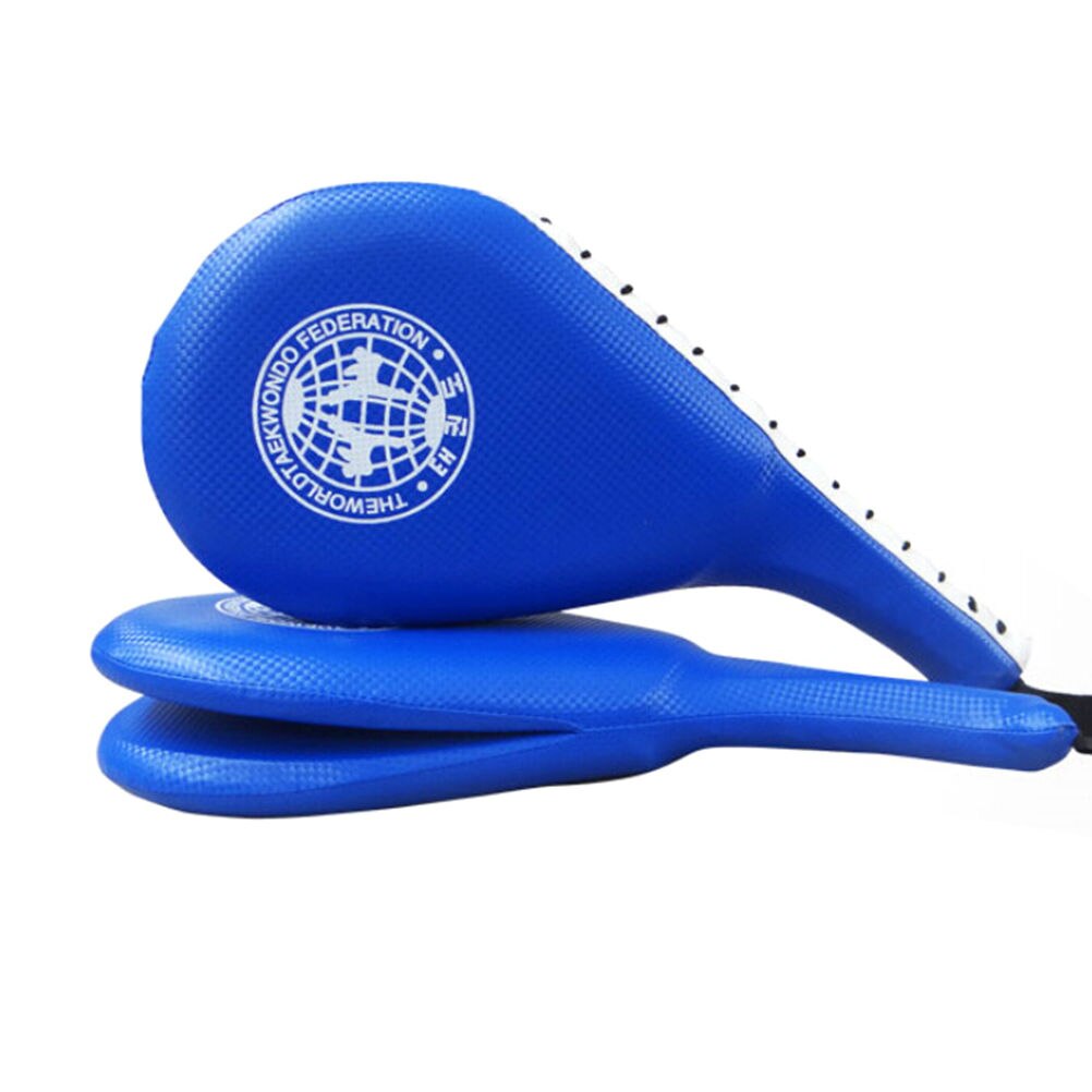 1pc Boxing Training Pads Taekwondo Hand Racket Kick Takwondo Target Punching Pad Karate Training Kickboxing Paddle Training: Blue