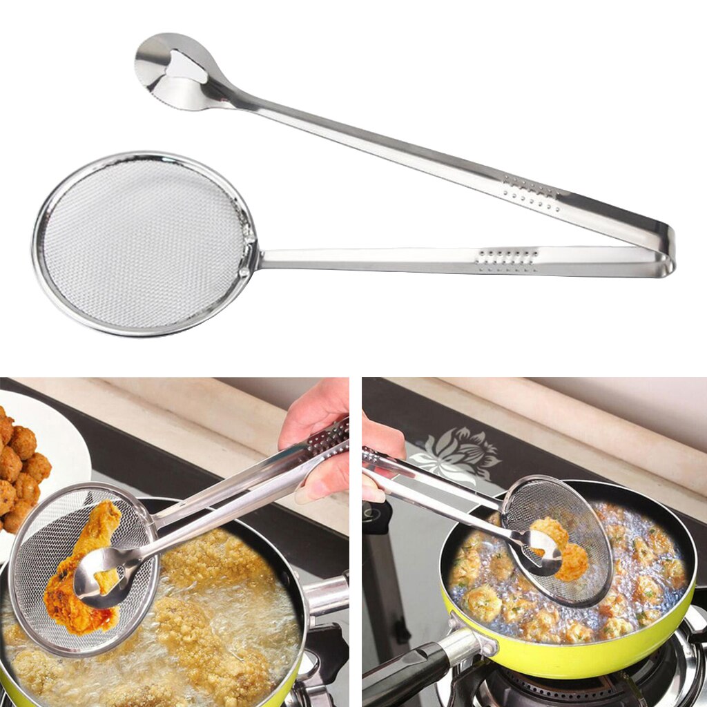 Passoire Inox Pâtisserie NC Lot 2 Tamis Farine Inox 15 Et 20 Cm - Passoire 40 Mailles Avec Cuillère Tamis Acier Inoxydable