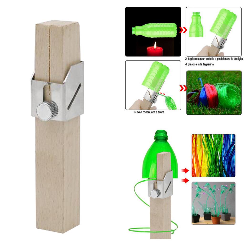 Plastic Bottle Cutter Plastic Bottle Rope Tool Portable DIY Kit Outdoor Environmental Cutting Tool for Home Garden