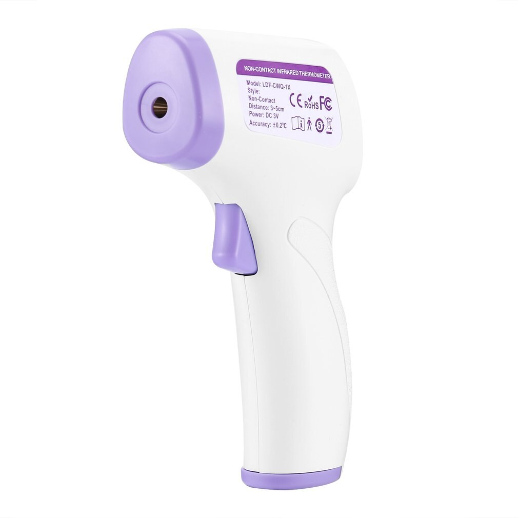 Three Color Backlight Non-contact Thermometer Handheld Infrared Thermometer Forehead Digital LCD Body Temperature Measurement
