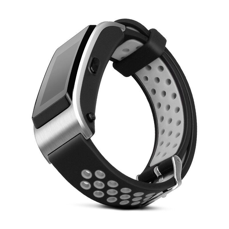 Correa de silicona de 18mm para huawei Talkband b5, muñequera de repuesto, porosa, transpirable, huawei band B5, Correa deportiva, tamaño ajustable