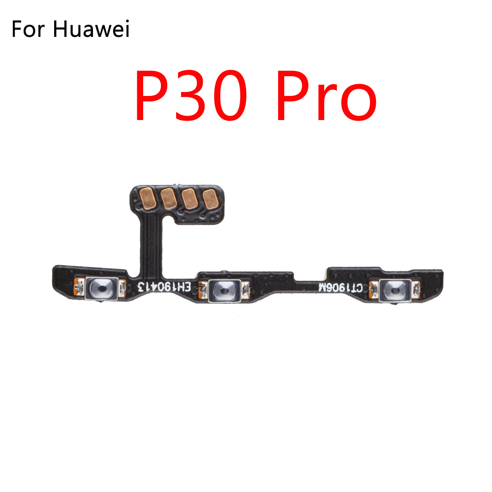 Power ON OFF Button For HuaWei P30 P20 Pro P10 P9 Plus Lite P Smart Silent Volume Button Ribbon Flex Cable