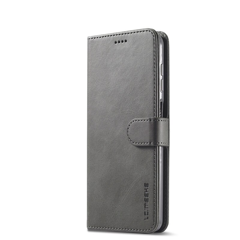 Case Voor Samsung M32 Case Lederen Vintage Telefoon Case Op Samsung Galaxy M32 5G Case Flip Magnetic Wallet Cover voor Samsung M 32: Galaxy M32 5G / GRAY