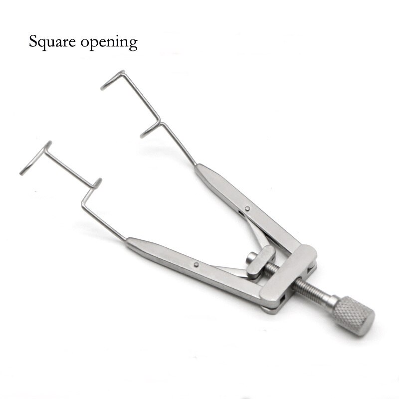 Eye lid Opener Eyelid Opener V-shaped steel Wire Adjustable Eye Medicine Double Eye lid Eye angle Opener: Grey