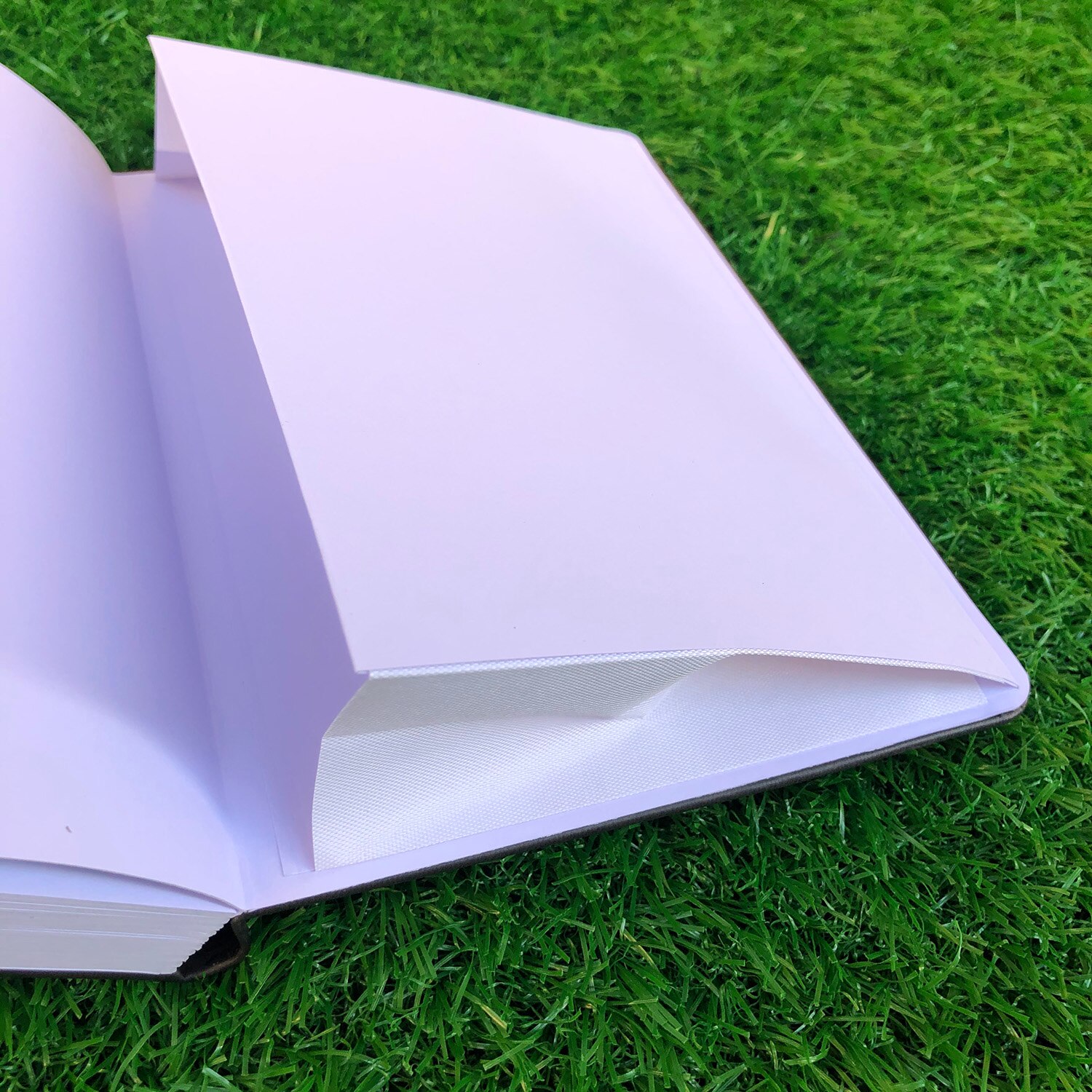 Zwarte Maan A5 Gestippelde Notebook Dot Grid Journal 180gsm Papier Vegan Stof Hardcover