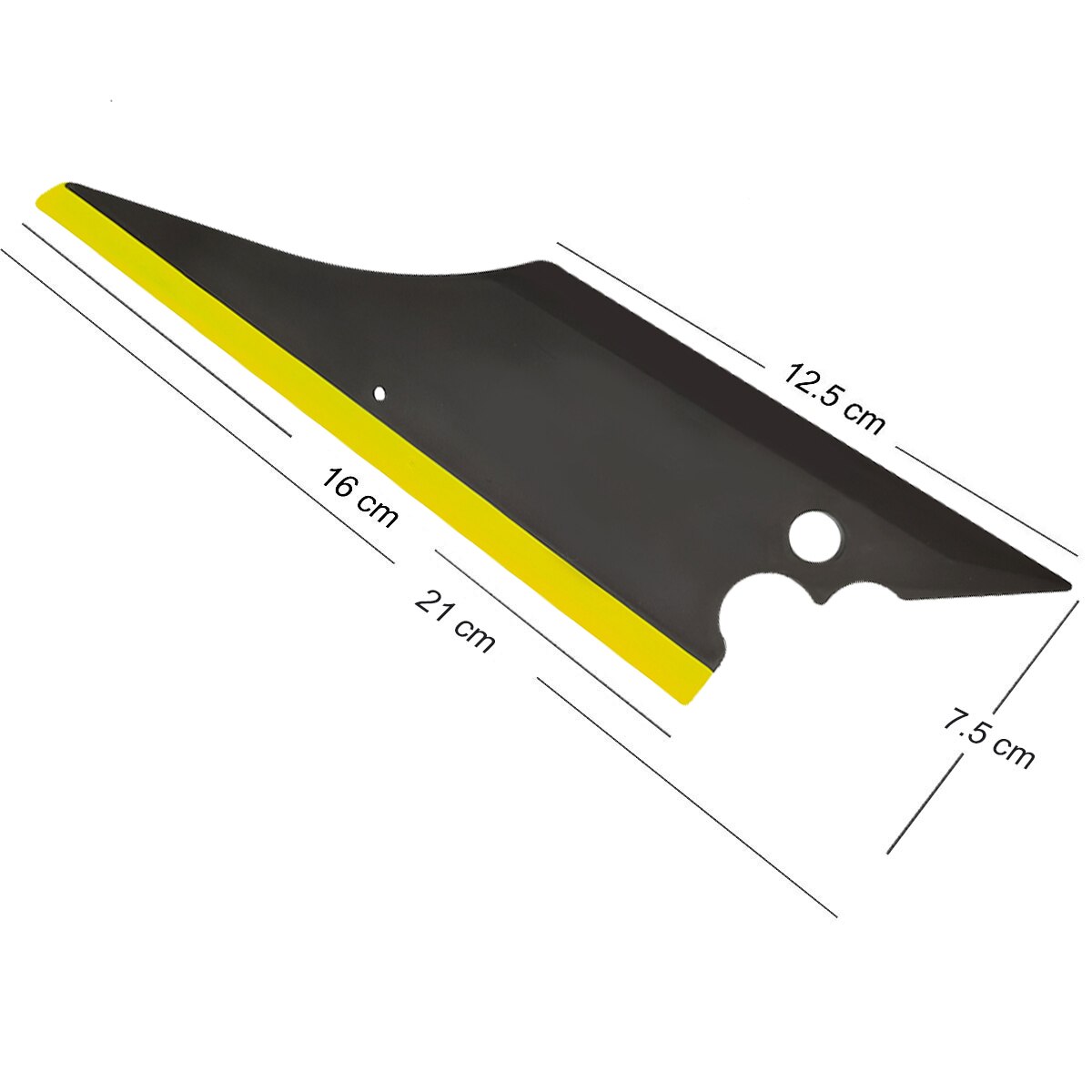 2 Stuks Rubber Rand Conquerer Zuigmond 3D Koolstofvezel Film Sticker Vinyl Zuigmond Auto Multi Hand Tool Window Tint Gereedschap a26Y