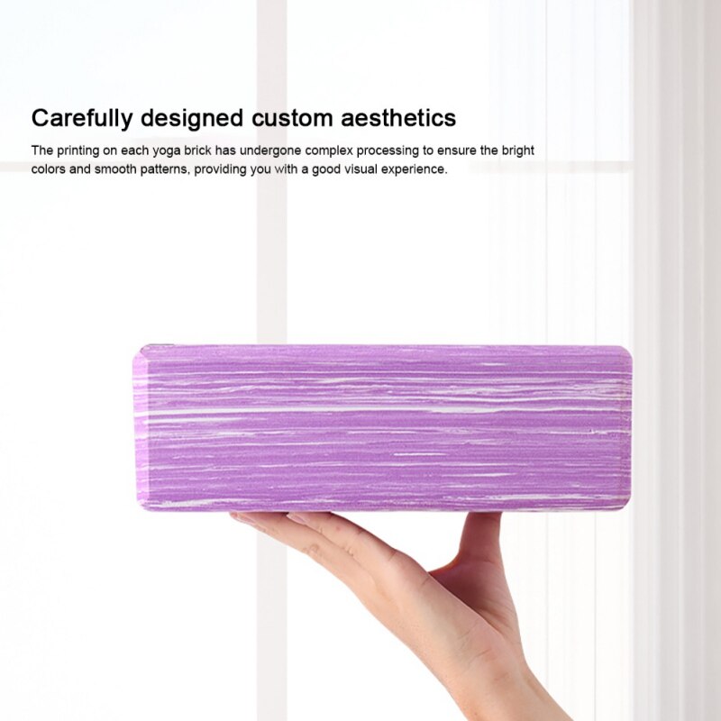 Blok piankowy z pianki EVA-blok robić ćwiczeń z pianki EVA o wysokiej gęstości-lekki-natychmiastowe wsparcie i poprawa pozycji i elastyczności