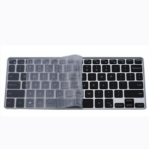 Keyboard Cover Voor Dell Inspiron 13 Notebook 7000 Xps13-9350 Volledige Dekking 9360 Waterdicht En Stofdicht Cover Protecter Film: Transparent
