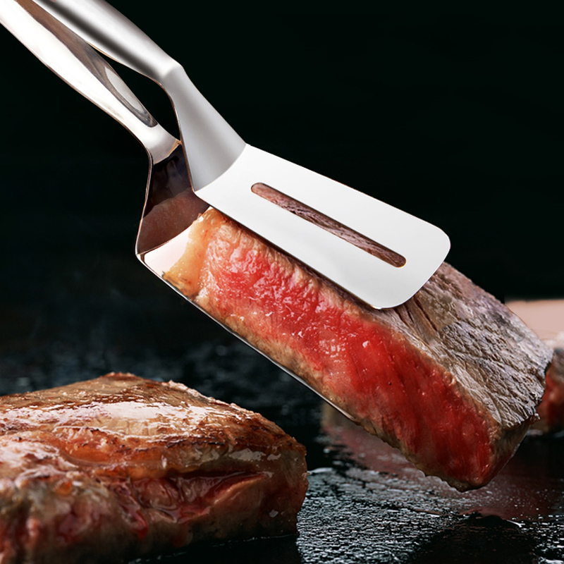 BBQ Dreher Edelstahl Grill Zange Fisch Steak Dreher BBQ Grill Fleisch Zangen Küche Zangen für Kochen BBQ Grill Zubehör