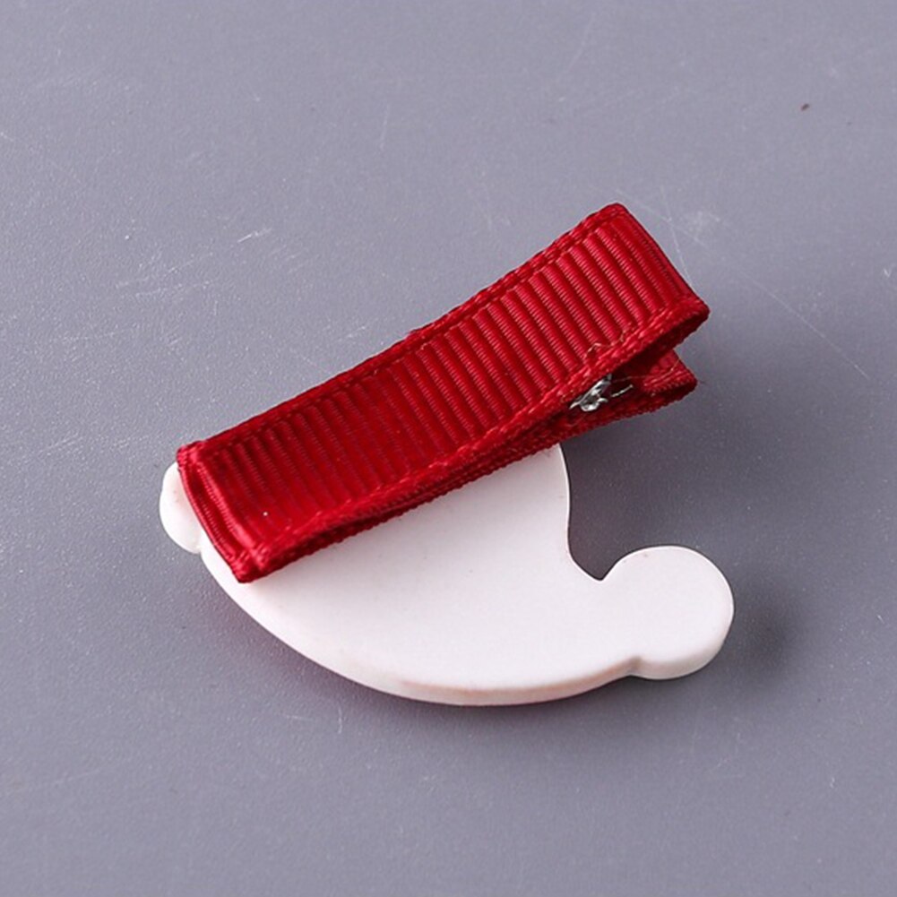 Épingles à cheveux de noël pour femmes et filles, adorables accessoires pour cheveux, bandeaux de dessins animés, pour enfants, breloques, bijoux