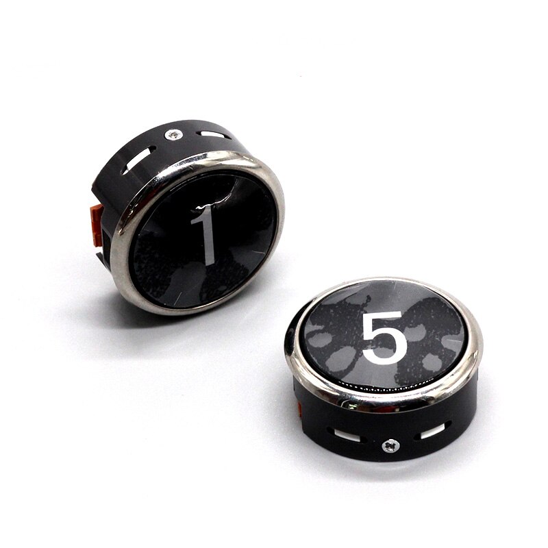 1pcs FL-PW round button/elevator button MCA outgoing call out call up and down digital white light elevator buttons 4pin