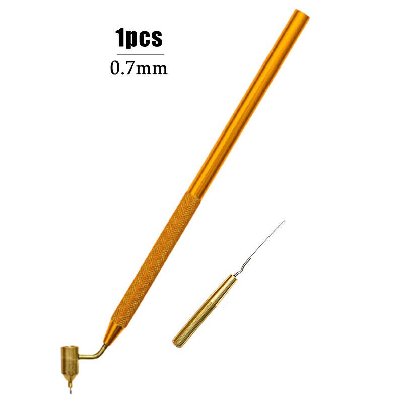 Detailing Fine Line Fluid Writer Paint Applicator Pen Slanting Precision Ruling Pen for Rock Chips and Scratch Repair Touch Up: 0.7mm