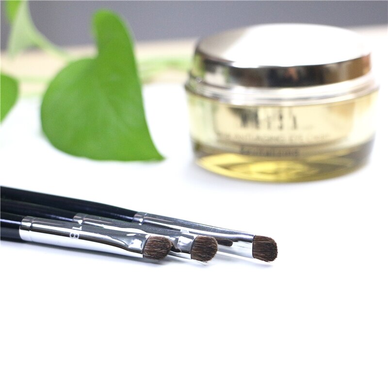 18#  shader borste liten skugga borste rökt makeup borste ögonskugga borste 100%  häst hår ögon make up skönhetsborste